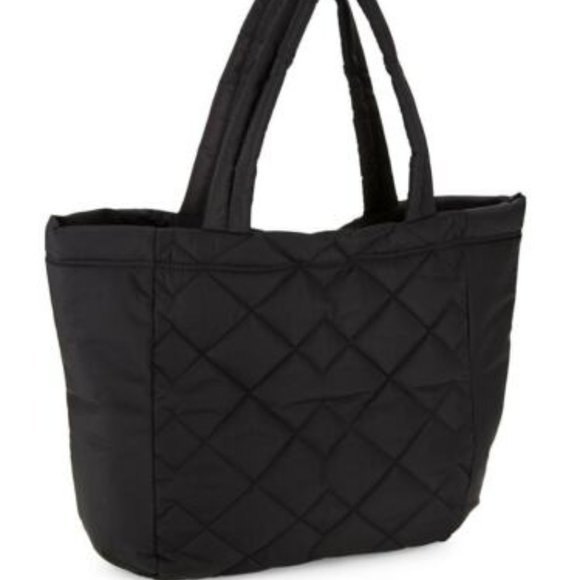 Marc Jacobs Quilted Nylon Deco Tote Bag Black BNWT - Picture 3 of 11